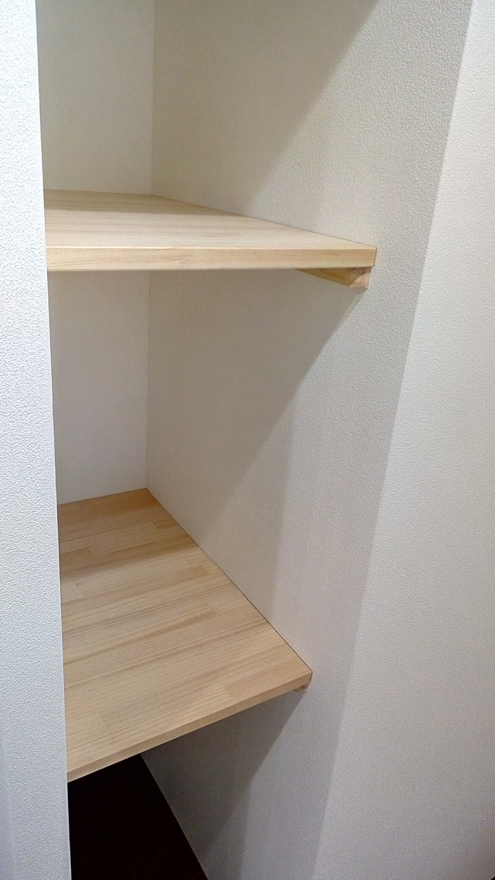 マンション その他 のリフォーム施工事例 小物用収納スペース造作 長崎未来リフォーム マンション その他 のリフォーム施工事例 小物用収納スペース造作 長崎未来リフォーム