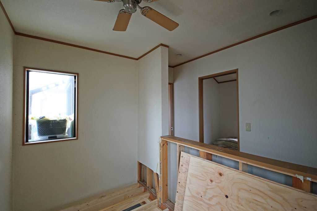 戸建て 間取り変更 のリフォーム施工事例 明るく楽しい子供部屋の完成