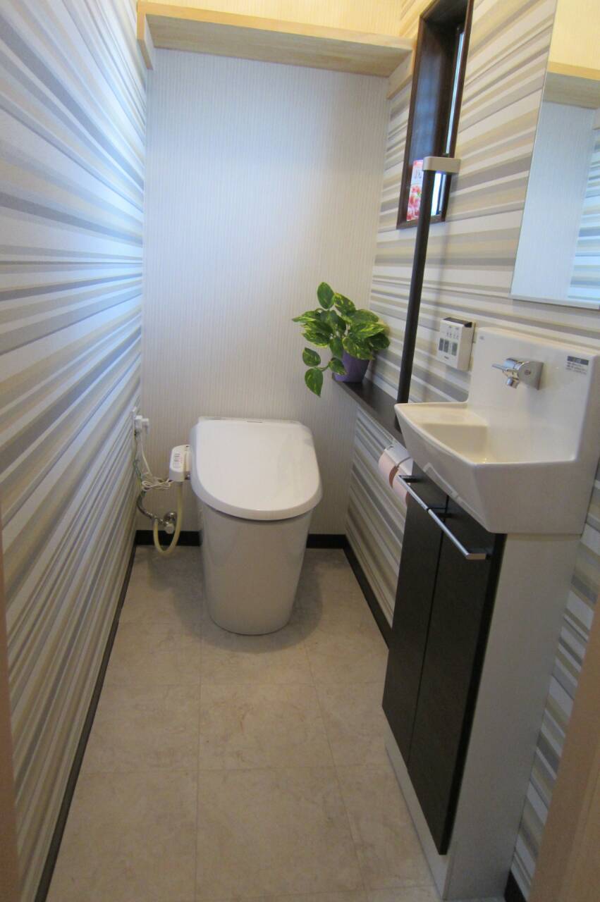 戸建て トイレ のリフォーム施工事例 トイレ改修工事 室内リフォーム工事