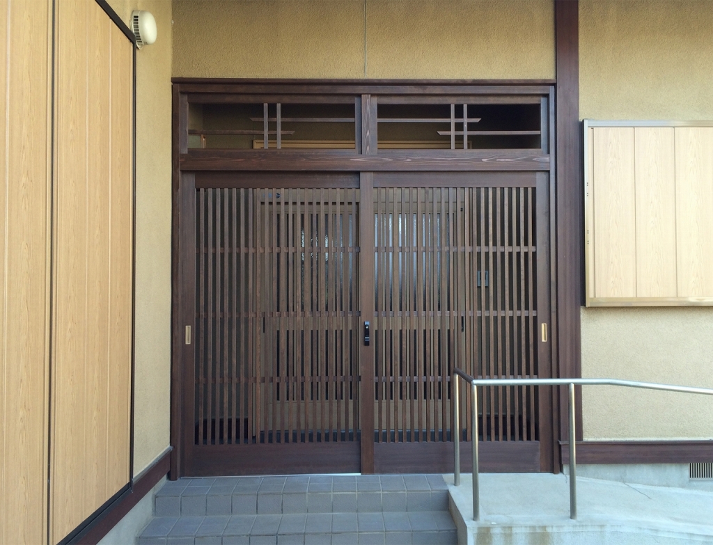 戸建て 玄関 ホール のリフォーム施工事例 玄関まわりのリフォーム 株式会社関川畳商店 リフォームの関川