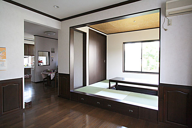 戸建て Ldk のリフォーム施工事例 和室が横にあるリビングルーム リフォーム施工事例 牧之原市 御前崎市 菊川市 掛川市 吉田町のリフォーム はユキトシに 戸建て Ldk のリフォーム施工事例 和室が横にあるリビングルーム リフォーム施工事例 牧之原市 御前崎市 菊川市 掛川市 吉田町のリフォーム はユキトシに